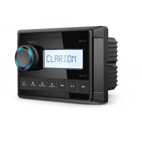 CLARION CMM20 - morska jedostka żródłowa Marine stereo 2 zones, USB, BT, AUX, AM/FM CLARION CMM20 - morska jedostka żródłowa Marine stereo 2 zones, USB, BT, AUX, AM/FM