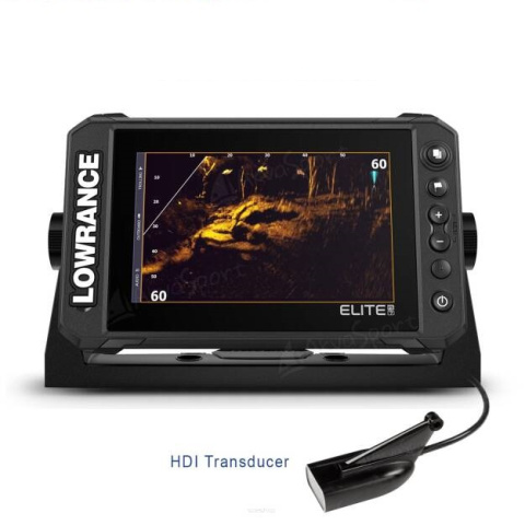 Echosonda Lowrance ELITE FS 7 with xSonic HDI M/H 455/800 Transducer (ROW)