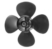 BLACK MAX (10 X 7 RH) SILVER - KICKER PROPELLER (9.9 CT - 20 HP FOURSTROKE)